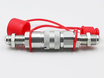 Amazon.com: Flat Face Hydraulic Quick Connect Couplers 1/2